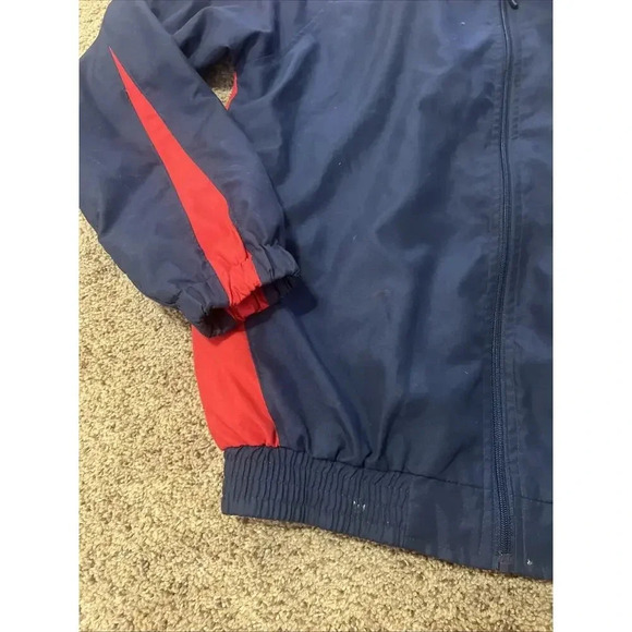 Majestic Boston Red Sox Mens Zip Up Jacket Size‎ MT Training Warm Up Windbreaker - Picture 3 of 11